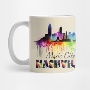 Nashville Music City Mug